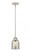 Bell - 1 Light - 5 inch - Polished Nickel - Cord hung - Mini Pendant (3442|288-1S-PN-G58)