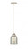 Bell - 1 Light - 5 inch - Polished Nickel - Stem hung - Mini Pendant (3442|288-1S-PN-G58)
