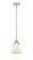 Cone - 1 Light - 6 inch - Polished Nickel - Cord hung - Mini Pendant (3442|288-1S-PN-G61)