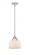 Bell - 1 Light - 8 inch - Polished Nickel - Stem hung - Mini Pendant (3442|288-1S-PN-G71)
