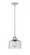 Bell - 1 Light - 8 inch - Polished Nickel - Cord hung - Mini Pendant (3442|288-1S-PN-G74)