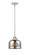 Bell - 1 Light - 8 inch - Polished Nickel - Stem hung - Mini Pendant (3442|288-1S-PN-G78-LED)