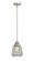 Chatham - 1 Light - 7 inch - Brushed Satin Nickel - Stem hung - Mini Pendant (3442|288-1S-SN-G142)