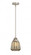 Chatham - 1 Light - 7 inch - Brushed Satin Nickel - Stem hung - Mini Pendant (3442|288-1S-SN-G146)