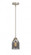 Bell - 1 Light - 5 inch - Brushed Satin Nickel - Stem hung - Mini Pendant (3442|288-1S-SN-G53-LED)