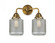 Stanton - 2 Light - 14 inch - Brushed Brass - Bath Vanity Light (3442|288-2W-BB-G262)