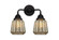 Chatham - 2 Light - 14 inch - Matte Black - Bath Vanity Light (3442|288-2W-BK-G146)
