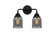 Bell - 2 Light - 13 inch - Matte Black - Bath Vanity Light (3442|288-2W-BK-G53)