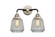 Chatham - 2 Light - 14 inch - Black Polished Nickel - Bath Vanity Light (3442|288-2W-BPN-G142)