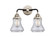 Bellmont - 2 Light - 14 inch - Black Polished Nickel - Bath Vanity Light (3442|288-2W-BPN-G192-LED)