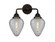 Geneseo - 2 Light - 15 inch - Oil Rubbed Bronze - Bath Vanity Light (3442|288-2W-OB-G165-LED)