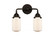 Dover - 2 Light - 13 inch - Oil Rubbed Bronze - Bath Vanity Light (3442|288-2W-OB-G311-LED)