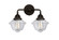 Oxford - 2 Light - 16 inch - Oil Rubbed Bronze - Bath Vanity Light (3442|288-2W-OB-G532)