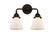 Cone - 2 Light - 14 inch - Oil Rubbed Bronze - Bath Vanity Light (3442|288-2W-OB-G61-LED)