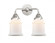 Canton - 2 Light - 14 inch - Polished Chrome - Bath Vanity Light (3442|288-2W-PC-G181-LED)