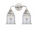 Canton - 2 Light - 14 inch - Polished Chrome - Bath Vanity Light (3442|288-2W-PC-G182)