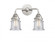 Canton - 2 Light - 13 inch - Polished Chrome - Bath Vanity Light (3442|288-2W-PC-G184S-LED)