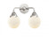 Beacon - 2 Light - 14 inch - Polished Chrome - Bath Vanity Light (3442|288-2W-PC-G201-6-LED)