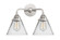 Cone - 2 Light - 16 inch - Polished Chrome - Bath Vanity Light (3442|288-2W-PC-G42)