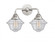 Oxford - 2 Light - 16 inch - Polished Chrome - Bath Vanity Light (3442|288-2W-PC-G534)