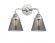 Cone - 2 Light - 14 inch - Polished Chrome - Bath Vanity Light (3442|288-2W-PC-G63)