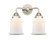 Canton - 2 Light - 14 inch - Polished Nickel - Bath Vanity Light (3442|288-2W-PN-G181-LED)