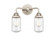 Dover - 2 Light - 13 inch - Polished Nickel - Bath Vanity Light (3442|288-2W-PN-G314-LED)