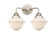 Oxford - 2 Light - 16 inch - Polished Nickel - Bath Vanity Light (3442|288-2W-PN-G531-LED)