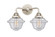 Oxford - 2 Light - 16 inch - Polished Nickel - Bath Vanity Light (3442|288-2W-PN-G534-LED)