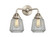 Chatham - 2 Light - 14 inch - Brushed Satin Nickel - Bath Vanity Light (3442|288-2W-SN-G142-LED)