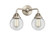 Beacon - 2 Light - 14 inch - Brushed Satin Nickel - Bath Vanity Light (3442|288-2W-SN-G202-6-LED)