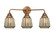 Chatham - 3 Light - 24 inch - Antique Copper - Bath Vanity Light (3442|288-3W-AC-G146-LED)