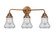 Bellmont - 3 Light - 24 inch - Antique Copper - Bath Vanity Light (3442|288-3W-AC-G194)
