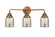 Bell - 3 Light - 23 inch - Antique Copper - Bath Vanity Light (3442|288-3W-AC-G58-LED)