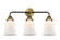 Canton - 3 Light - 24 inch - Black Antique Brass - Bath Vanity Light (3442|288-3W-BAB-G181-LED)