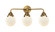 Beacon - 3 Light - 24 inch - Brushed Brass - Bath Vanity Light (3442|288-3W-BB-G201-6)