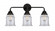 Canton - 3 Light - 24 inch - Matte Black - Bath Vanity Light (3442|288-3W-BK-G182)
