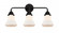 Bellmont - 3 Light - 24 inch - Matte Black - Bath Vanity Light (3442|288-3W-BK-G191-LED)
