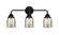 Bell - 3 Light - 23 inch - Matte Black - Bath Vanity Light (3442|288-3W-BK-G58-LED)