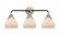 Fulton - 3 Light - 25 inch - Black Polished Nickel - Bath Vanity Light (3442|288-3W-BPN-G171-LED)
