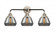 Fulton - 3 Light - 25 inch - Black Polished Nickel - Bath Vanity Light (3442|288-3W-BPN-G173)