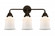 Canton - 3 Light - 24 inch - Oil Rubbed Bronze - Bath Vanity Light (3442|288-3W-OB-G181)