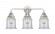 Canton - 3 Light - 24 inch - Polished Chrome - Bath Vanity Light (3442|288-3W-PC-G182-LED)