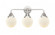 Beacon - 3 Light - 24 inch - Polished Chrome - Bath Vanity Light (3442|288-3W-PC-G201-6-LED)