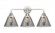 Cone - 3 Light - 26 inch - Polished Chrome - Bath Vanity Light (3442|288-3W-PC-G43)