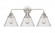 Cone - 3 Light - 26 inch - Polished Chrome - Bath Vanity Light (3442|288-3W-PC-G44)