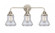 Bellmont - 3 Light - 24 inch - Polished Nickel - Bath Vanity Light (3442|288-3W-PN-G194-LED)