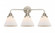 Cone - 3 Light - 26 inch - Polished Nickel - Bath Vanity Light (3442|288-3W-PN-G41-LED)