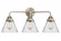 Cone - 3 Light - 26 inch - Brushed Satin Nickel - Bath Vanity Light (3442|288-3W-SN-G44)