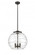 Athens Deco Swirl - 3 Light - 16 inch - Oil Rubbed Bronze - Stem hung - Pendant (3442|221-3S-OB-G1213-16)